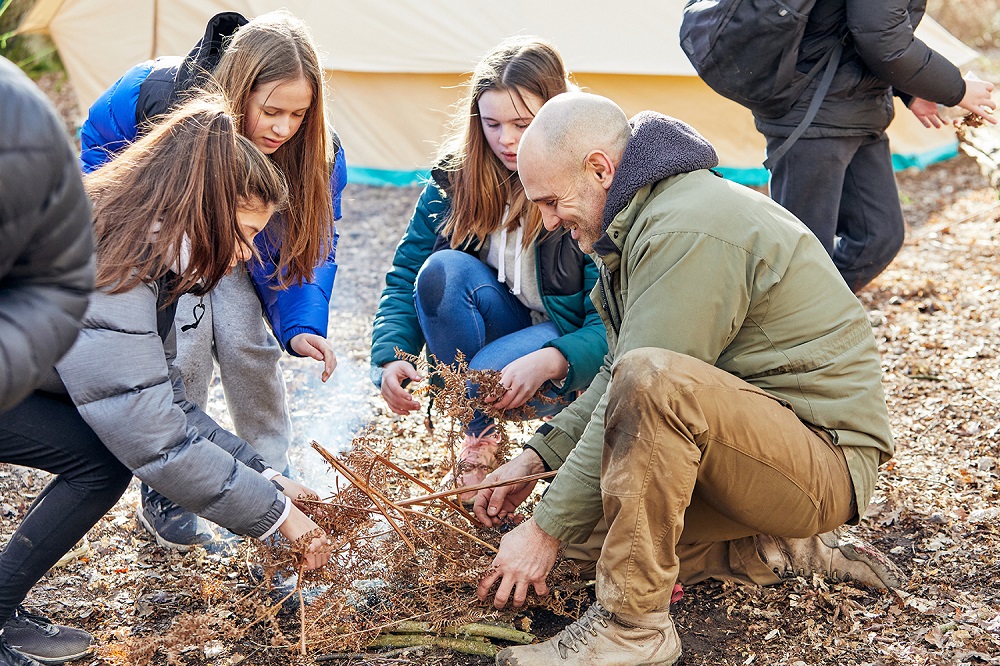 Ed Stafford & Camp Wilderness