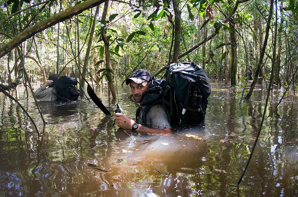 Ed Stafford & Camp Wilderness