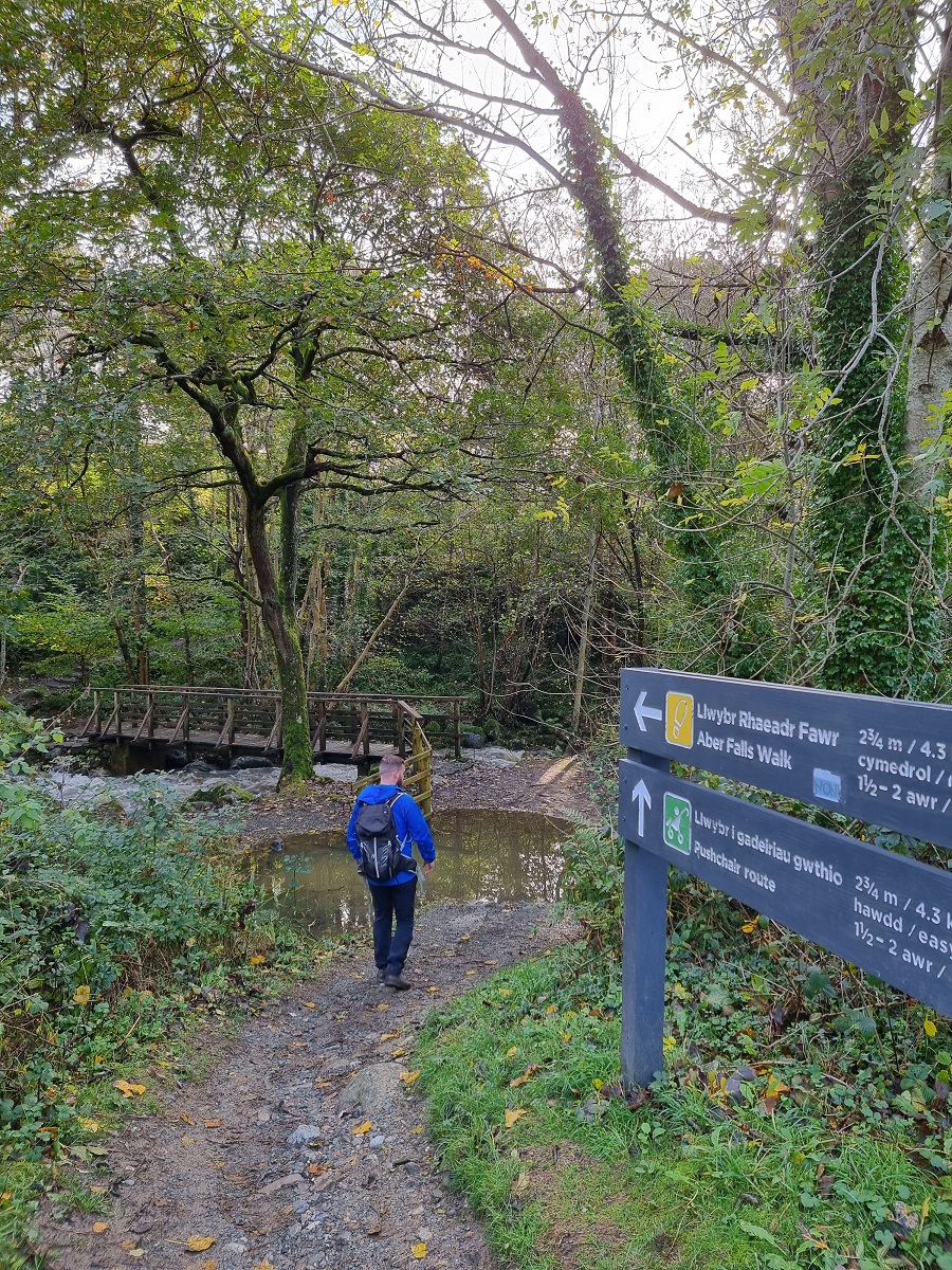 Aber Falls Walk Trail