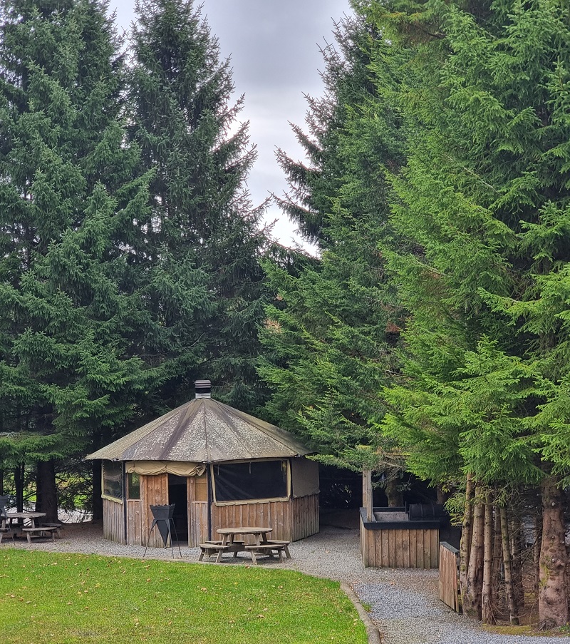 Loch Tay Highland Lodges camping domes