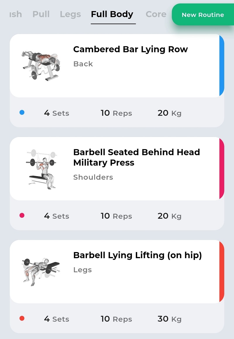 My Workout Plan App